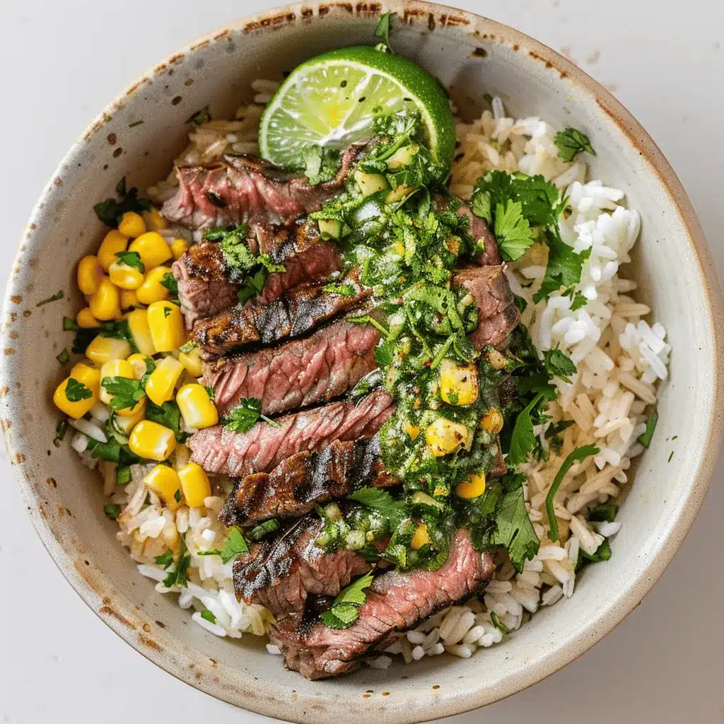 cilantro lime steak and rice bowls preparation steps