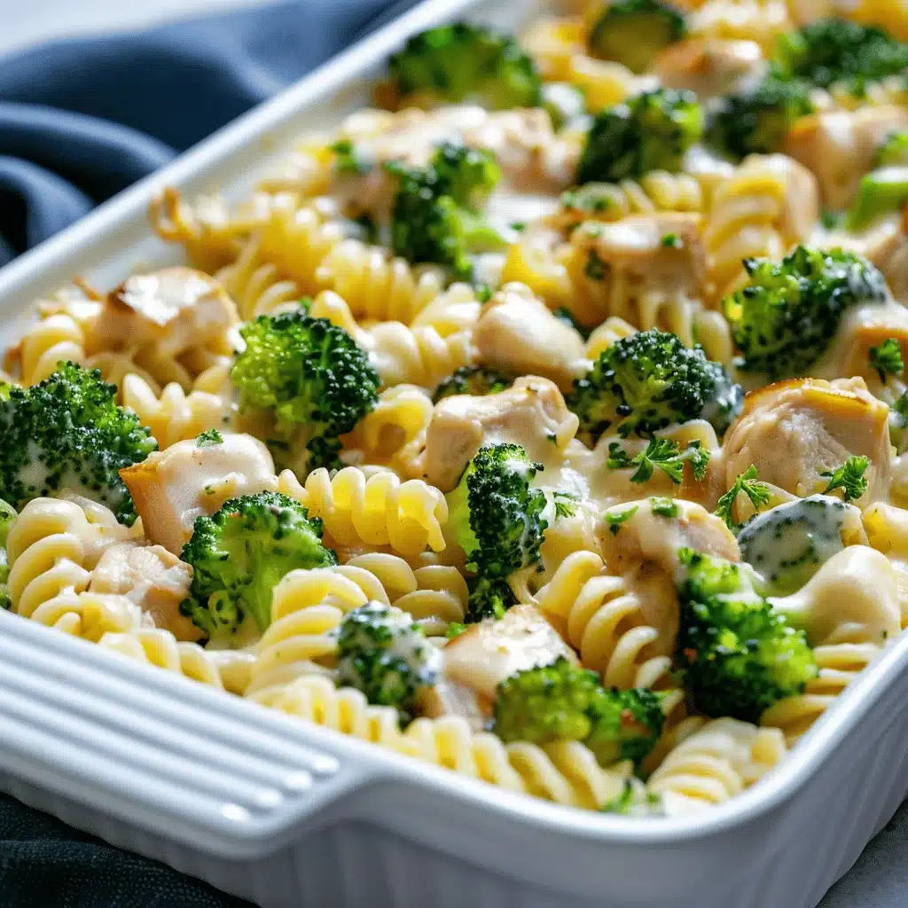 High Protein Chicken Alfredo Bake - featured image