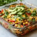 high-protein chicken enchilada bowls - featured image