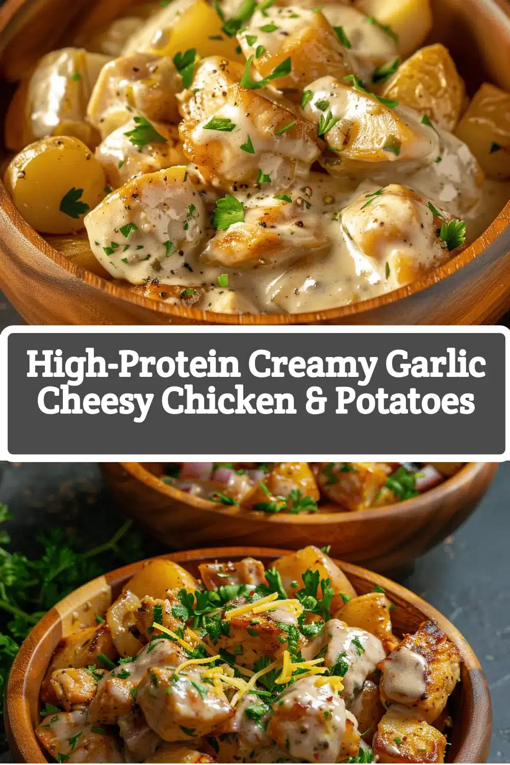 high-protein creamy garlic chicken recipe