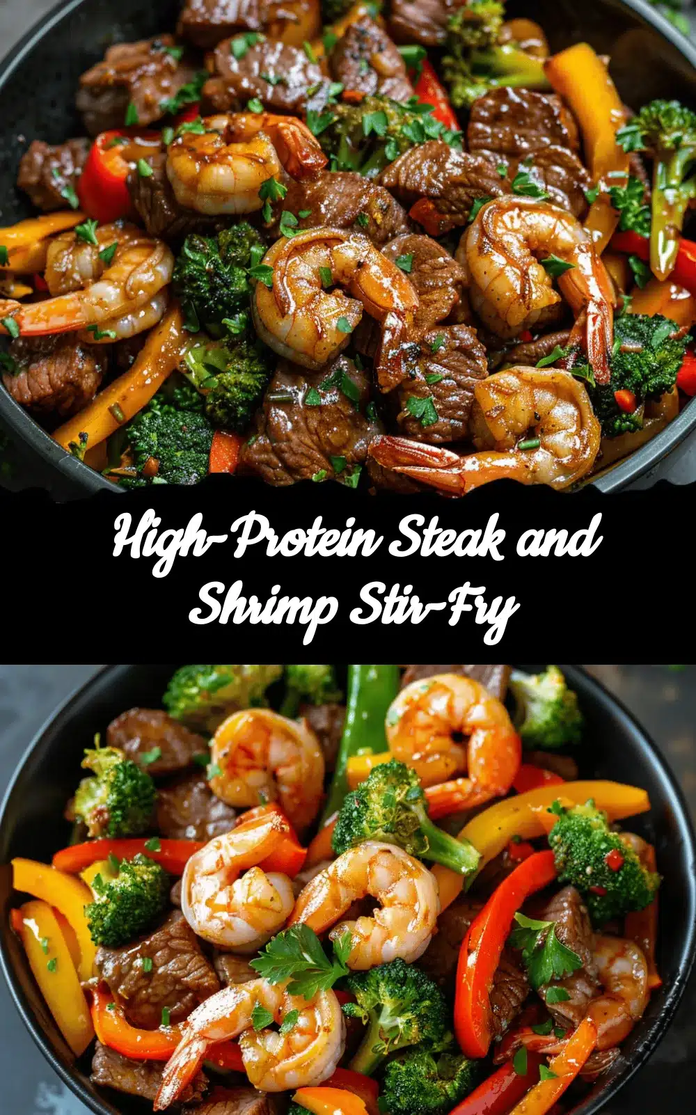 high-protein steak and shrimp stir-fry recipe