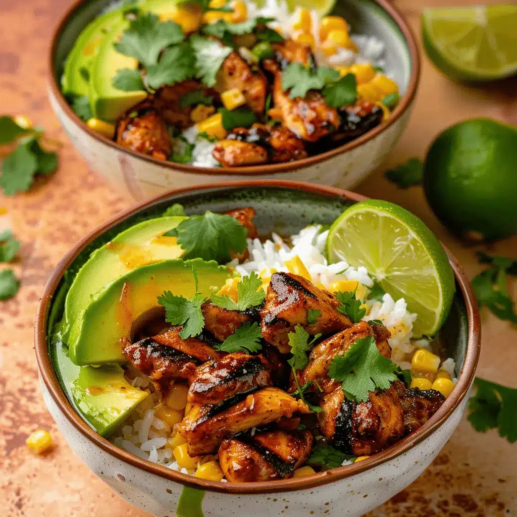 Honey Chipotle Chicken Bowls preparation steps