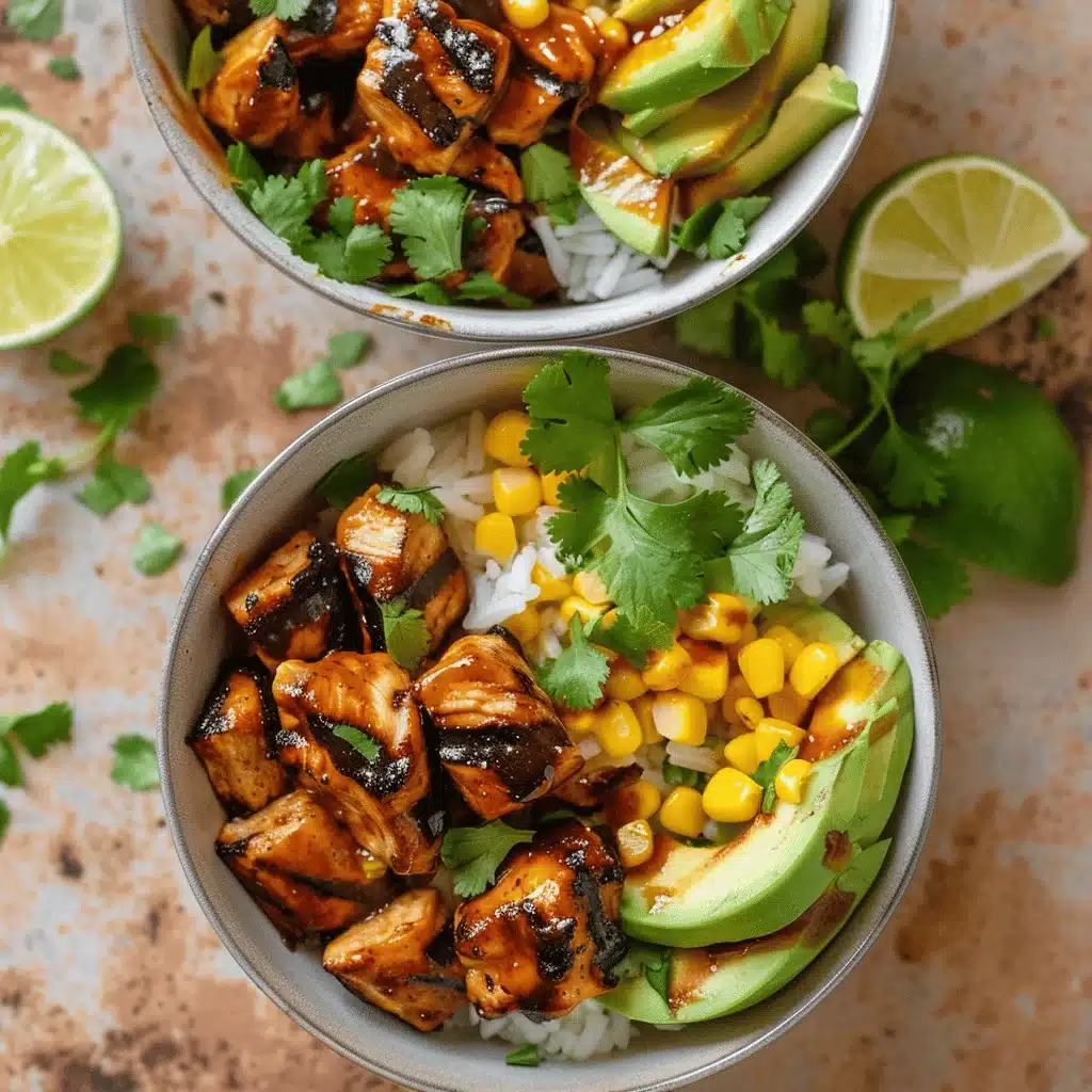 Honey Chipotle Chicken Bowls - featured image
