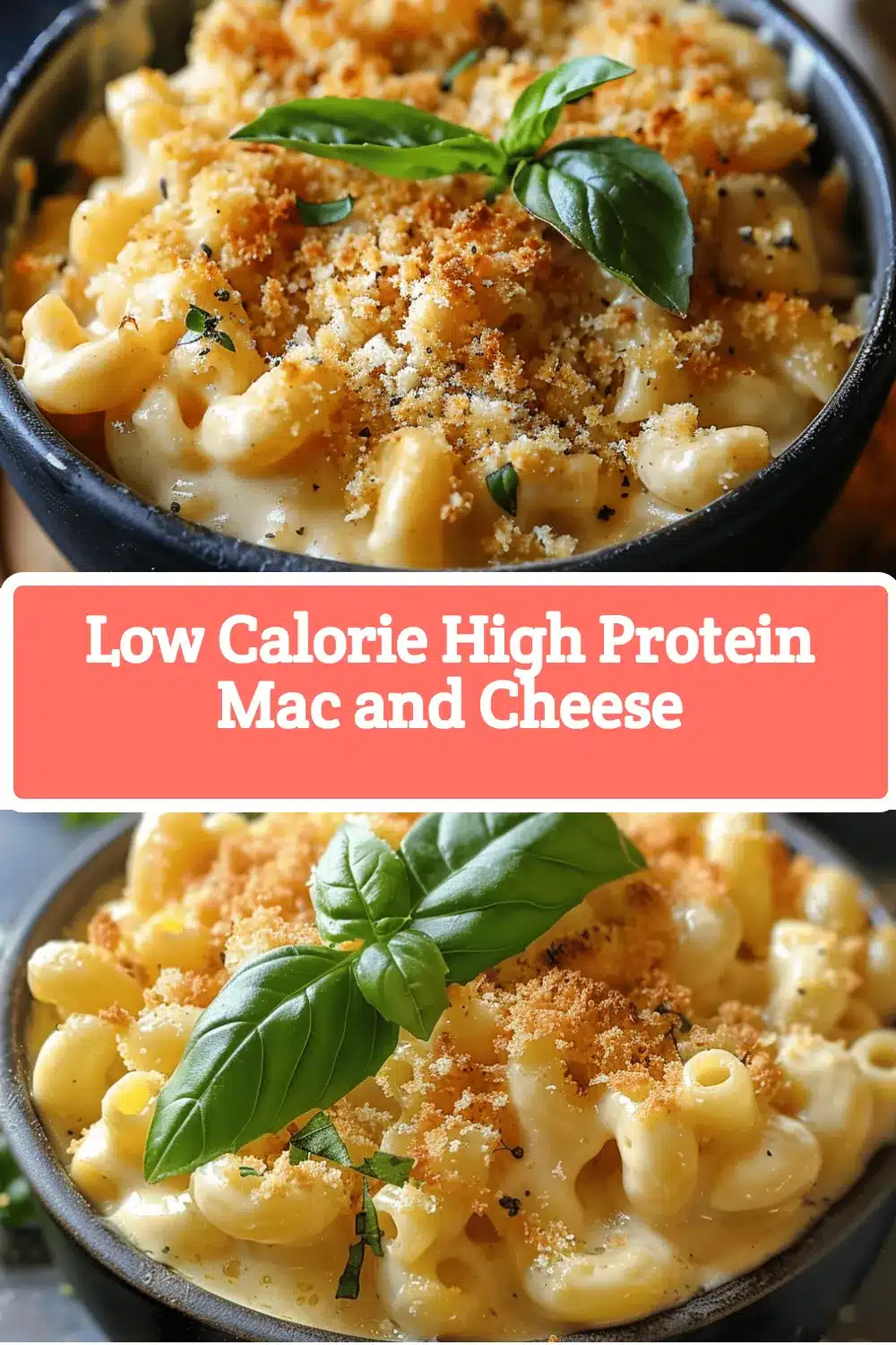 Low Calorie High Protein Mac and Cheese recipe