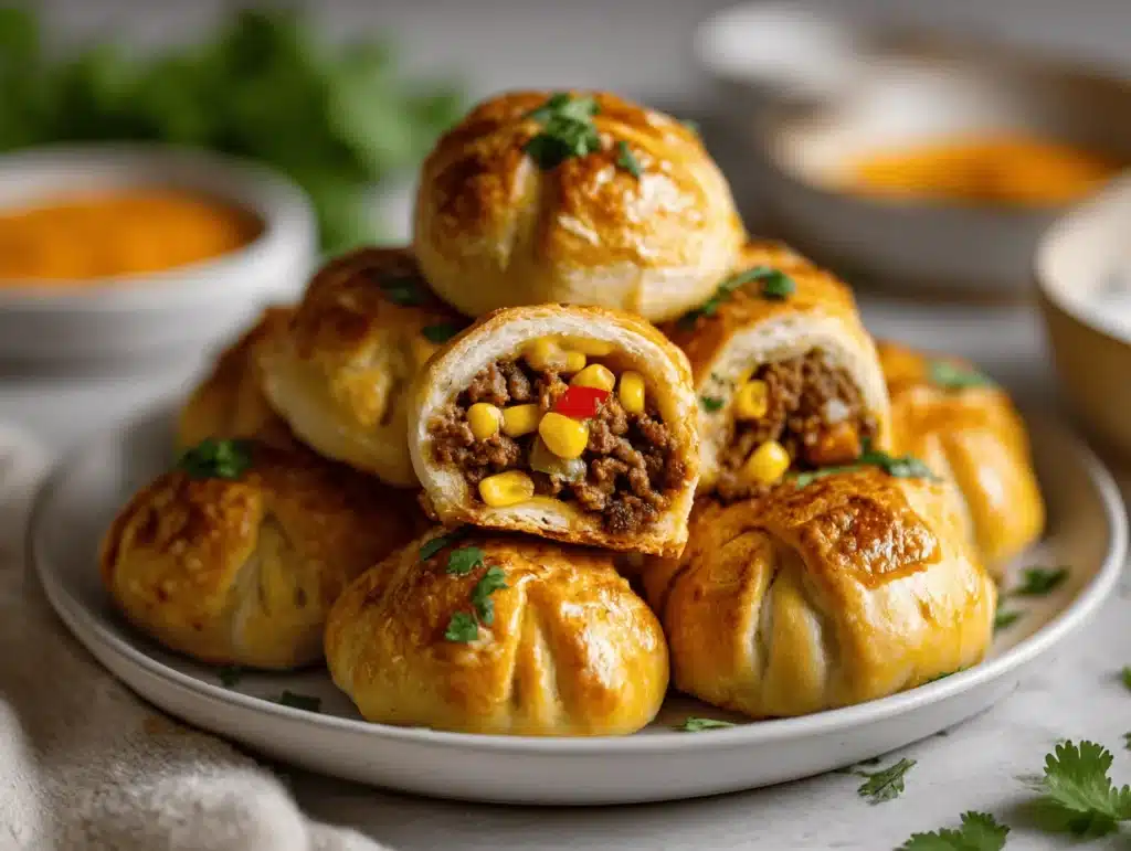 air fryer taco bombs - featured image