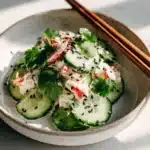 California Roll Cucumber Salad - featured image