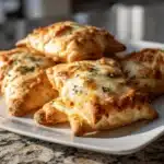 cheesy pizza pockets - featured image