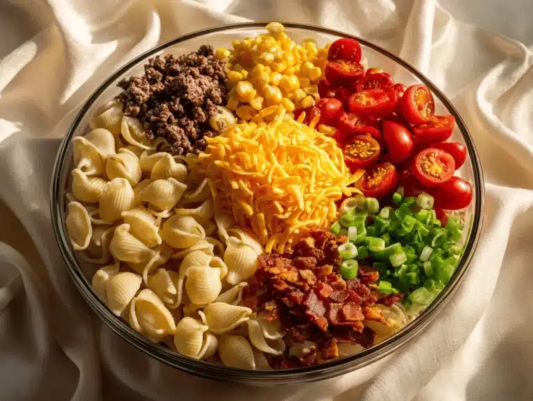 cowboy pasta salad - featured image