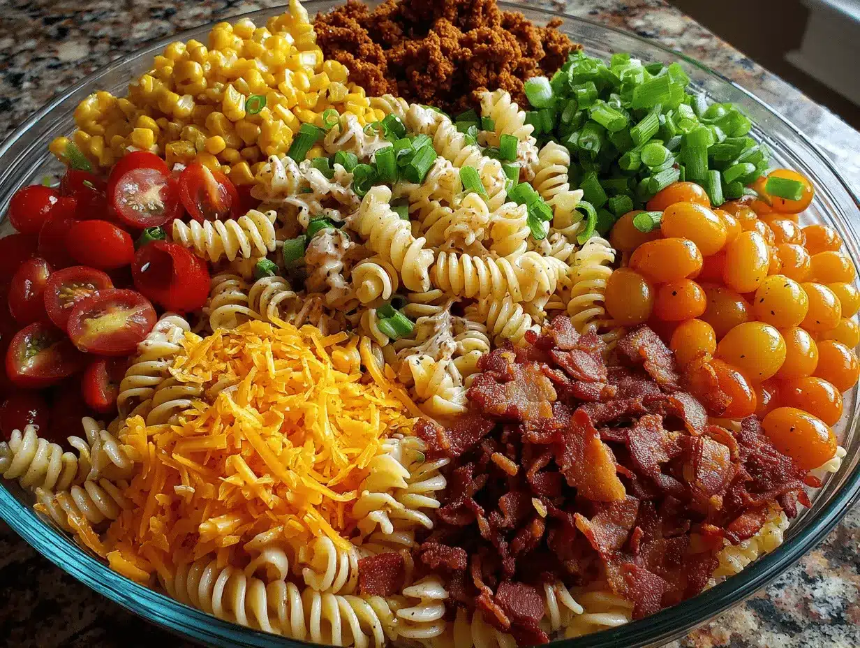 cowboy pasta salad preparation steps