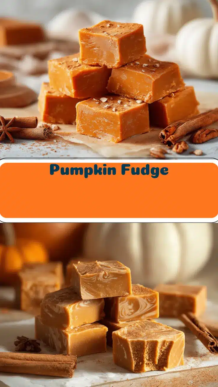 creamy pumpkin fudge recipe