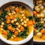 creamy Tuscan chickpea soup - featured image