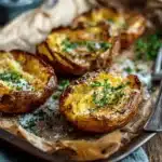 crispy baked potatoes - featured image