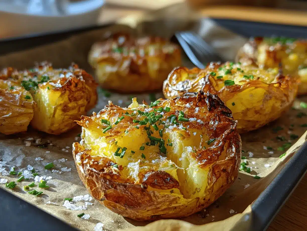 crispy baked potatoes preparation steps