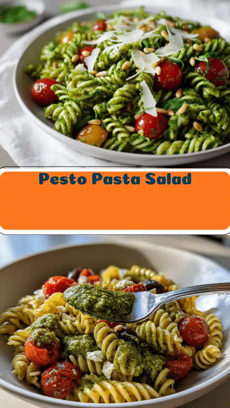 fresh pesto pasta salad recipe