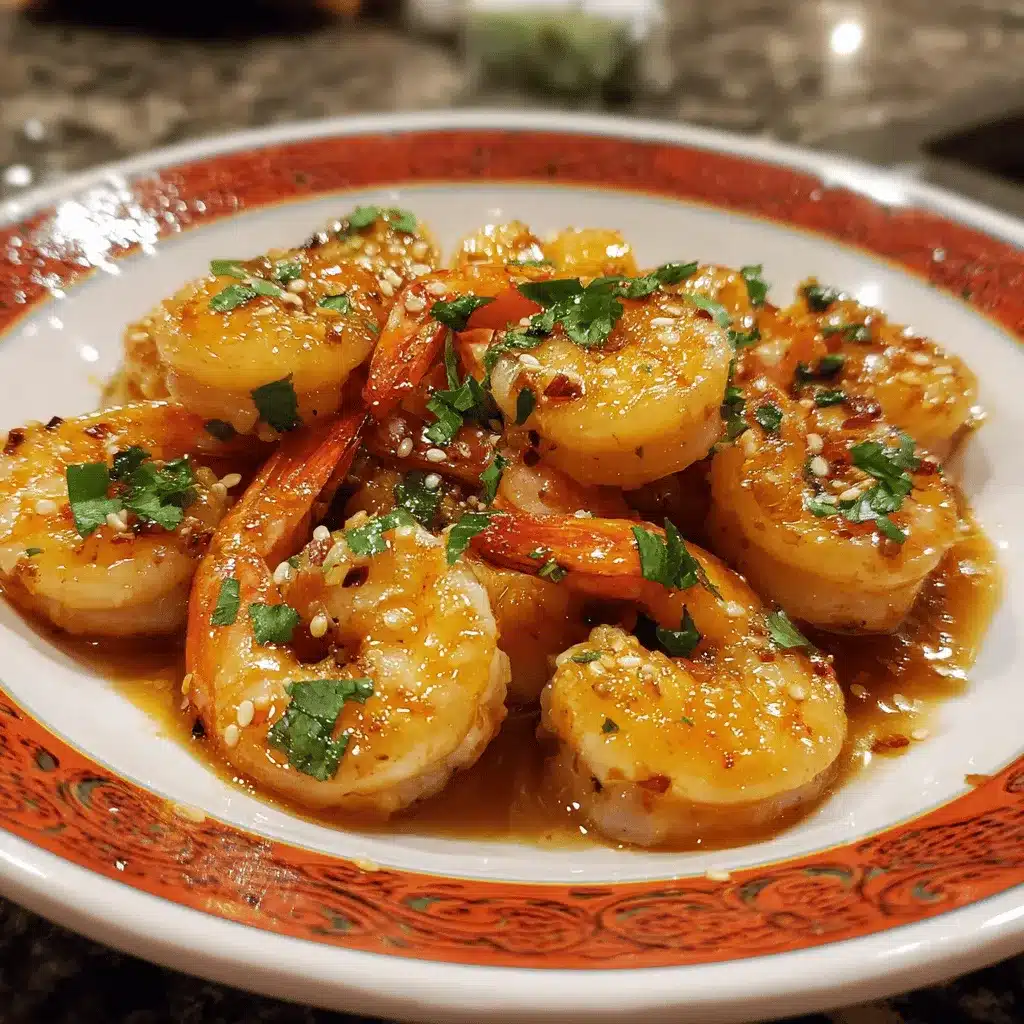 high-protein honey garlic shrimp preparation steps