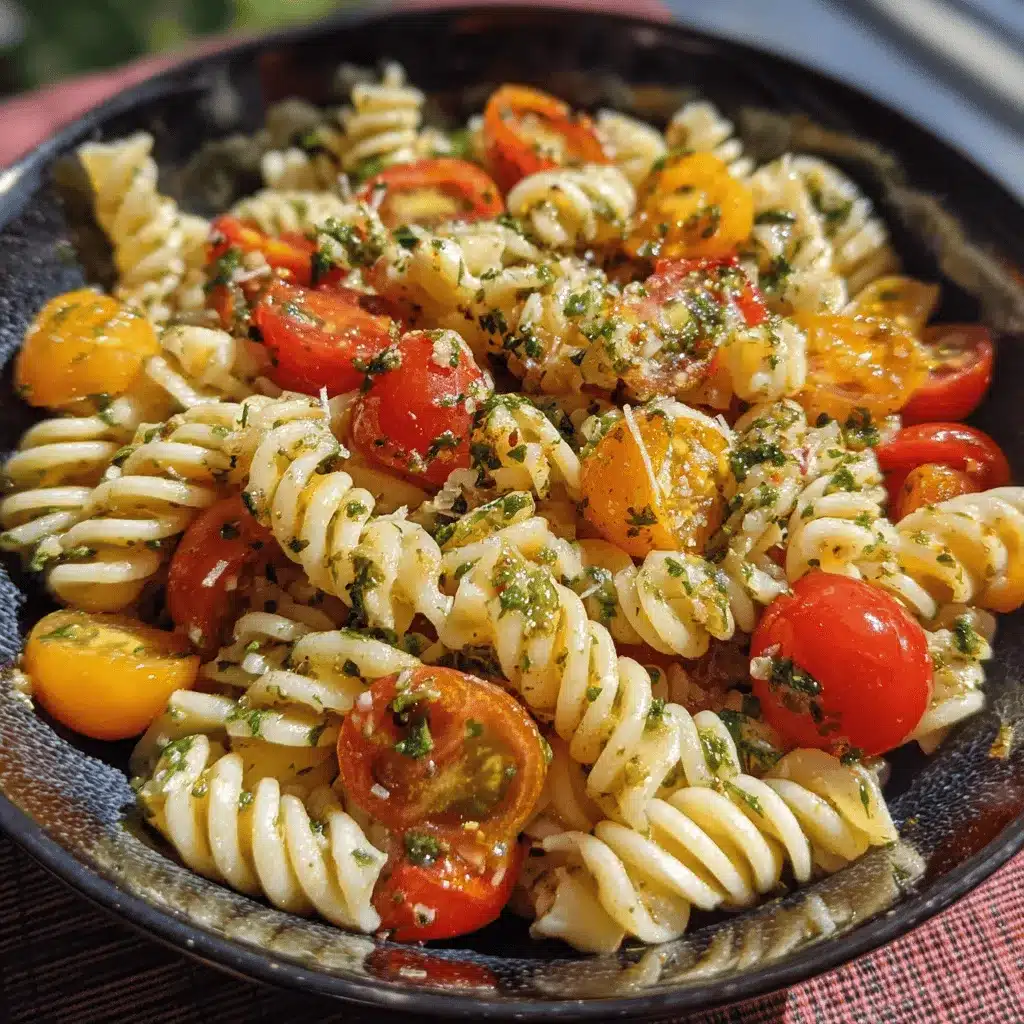 high-protein Italian pasta salad preparation steps