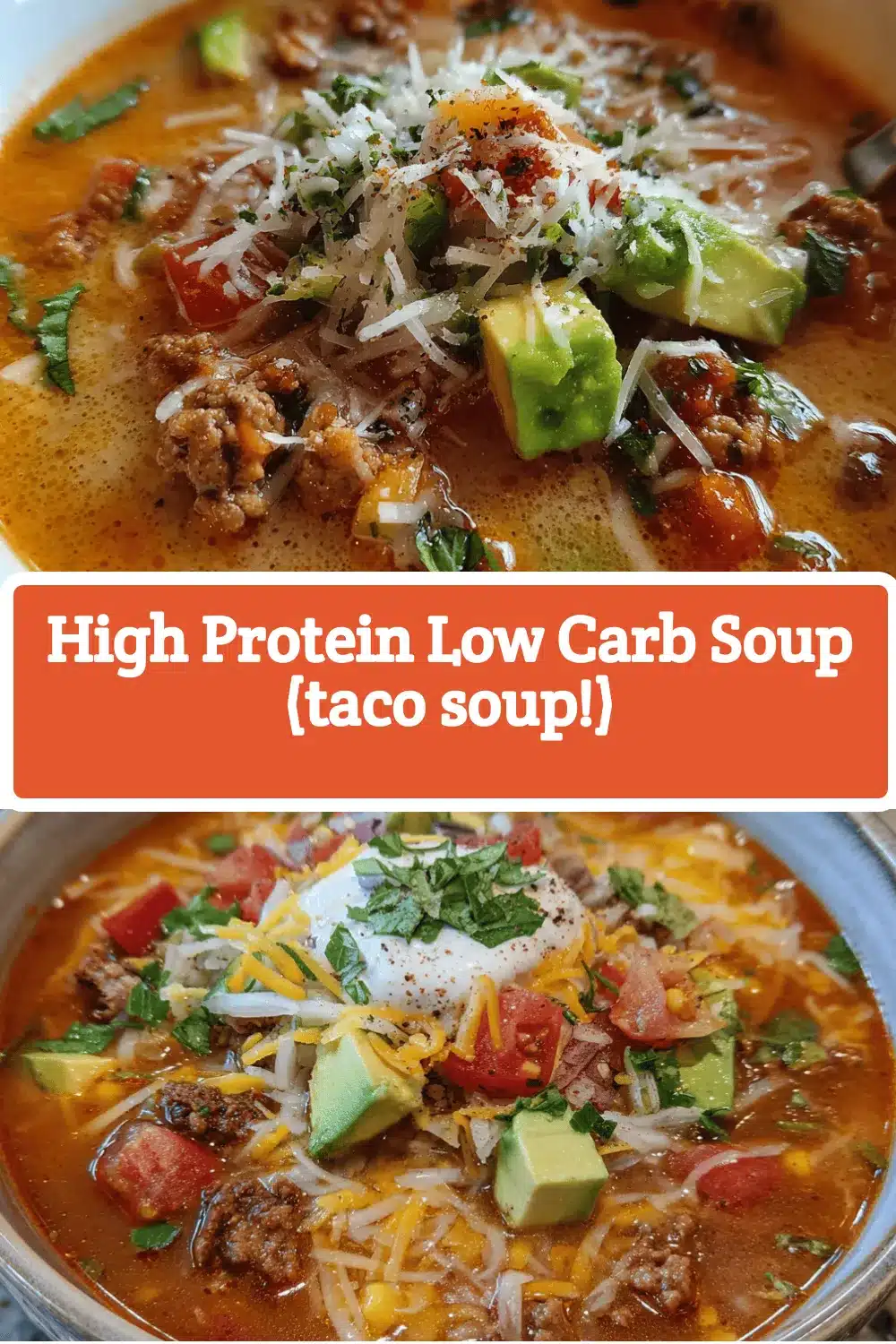 high protein low carb taco soup recipe