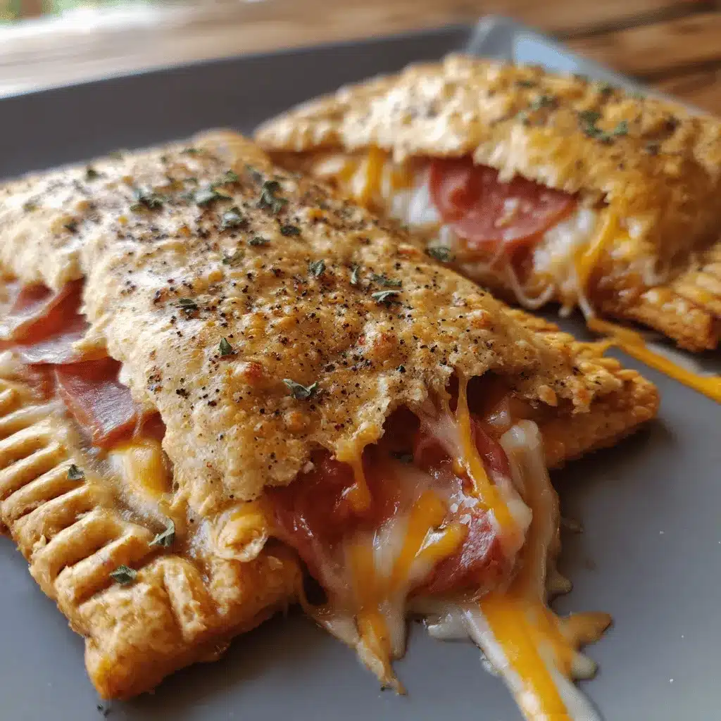 high protein pizza hot pockets preparation steps