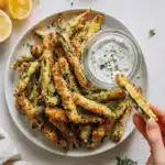 keto zucchini fries - featured image