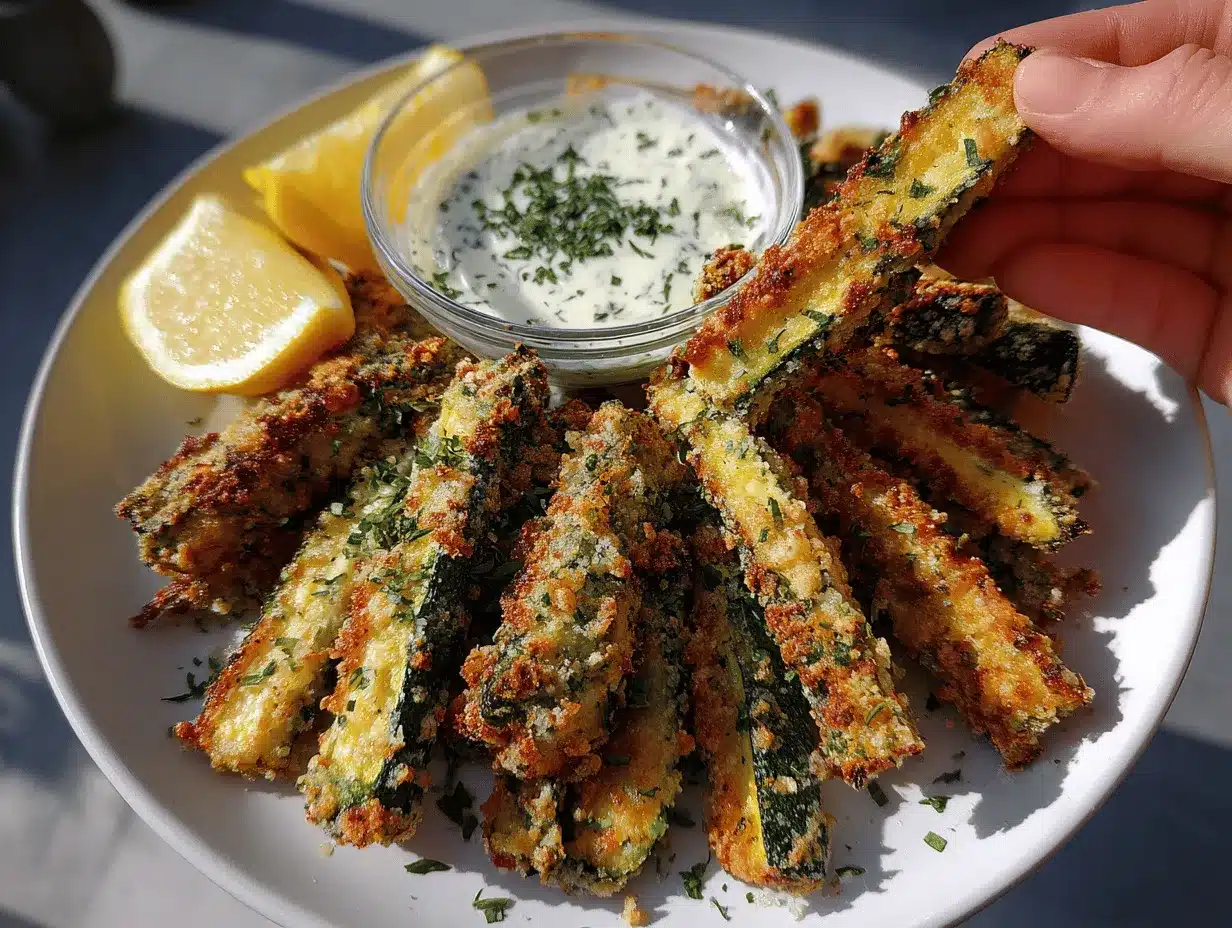 keto zucchini fries preparation steps