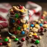 loaded monster cookie dough trail mix - featured image