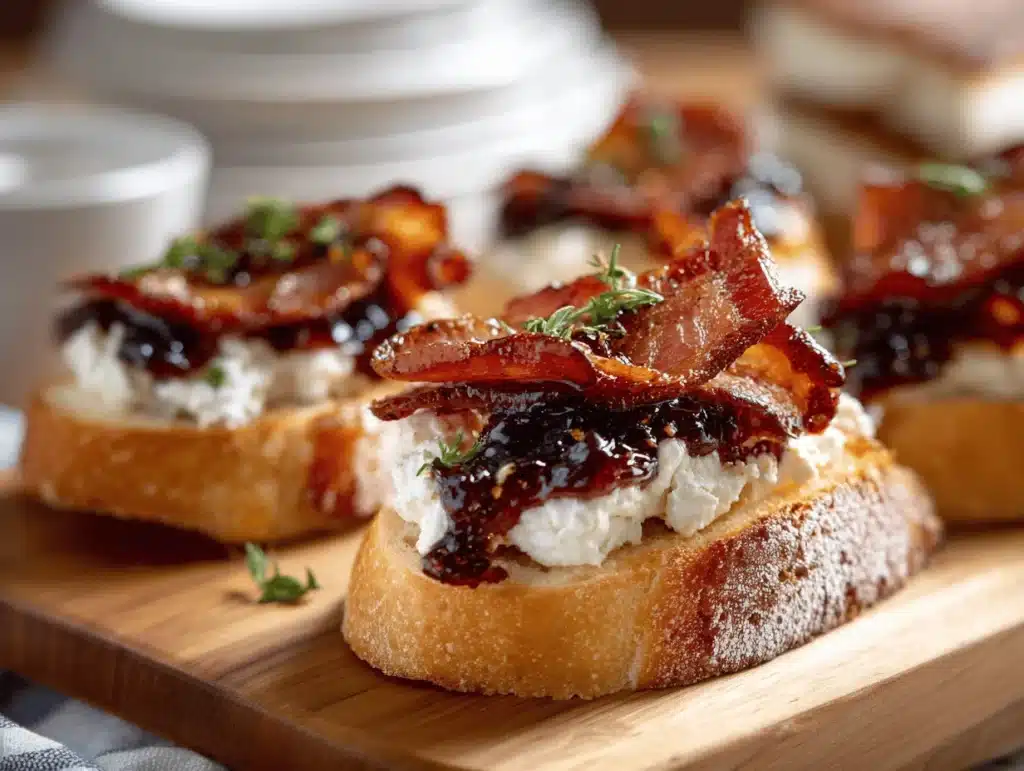 million dollar bacon goat cheese log - featured image