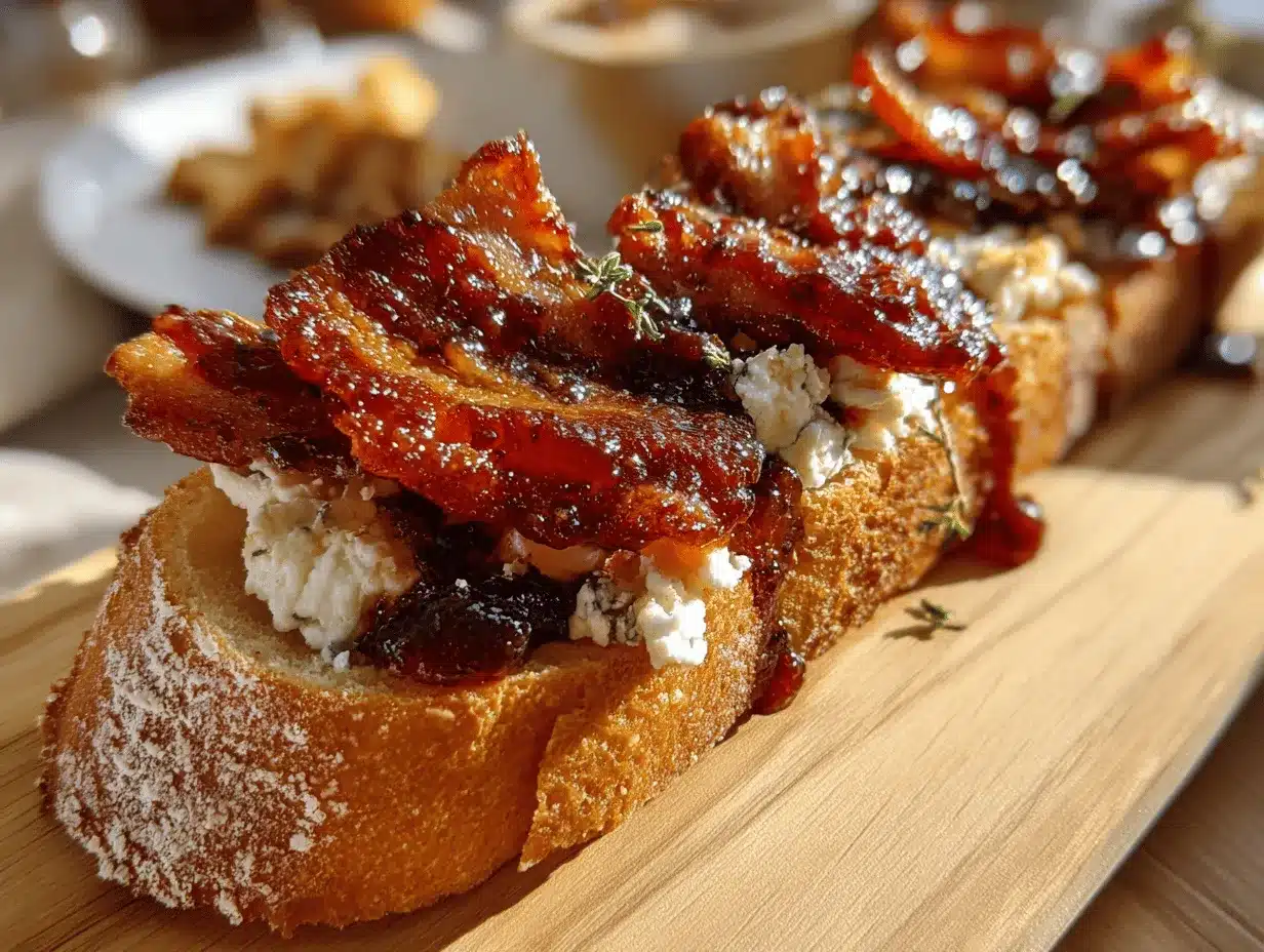 million dollar bacon goat cheese log preparation steps