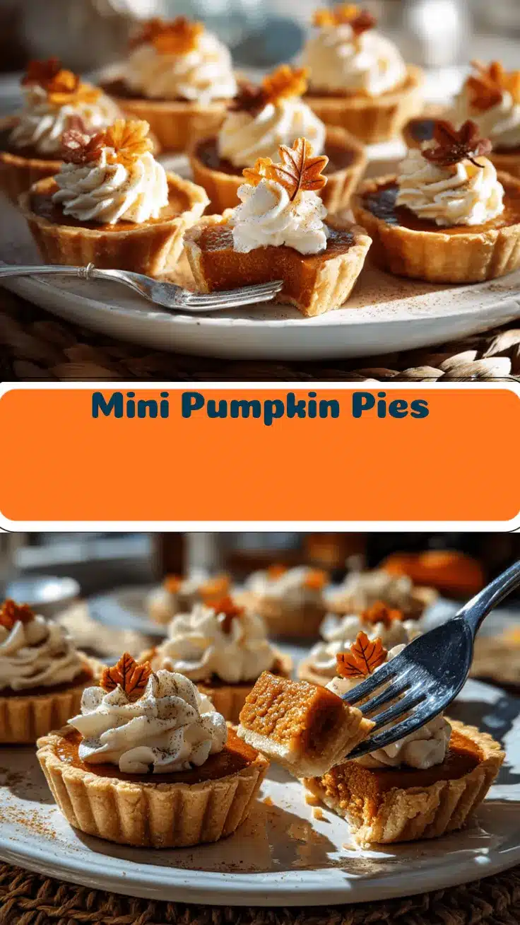 mini pumpkin pies recipe
