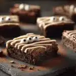 mummy brownies - featured image