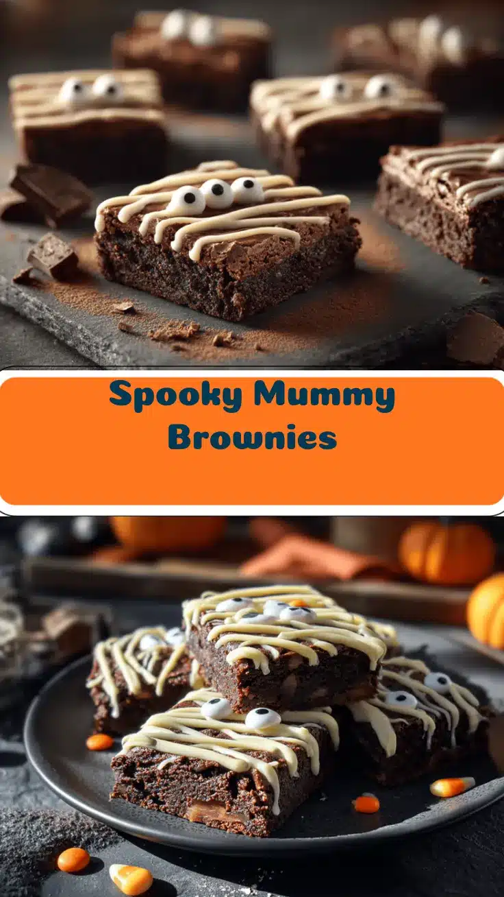 mummy brownies recipe