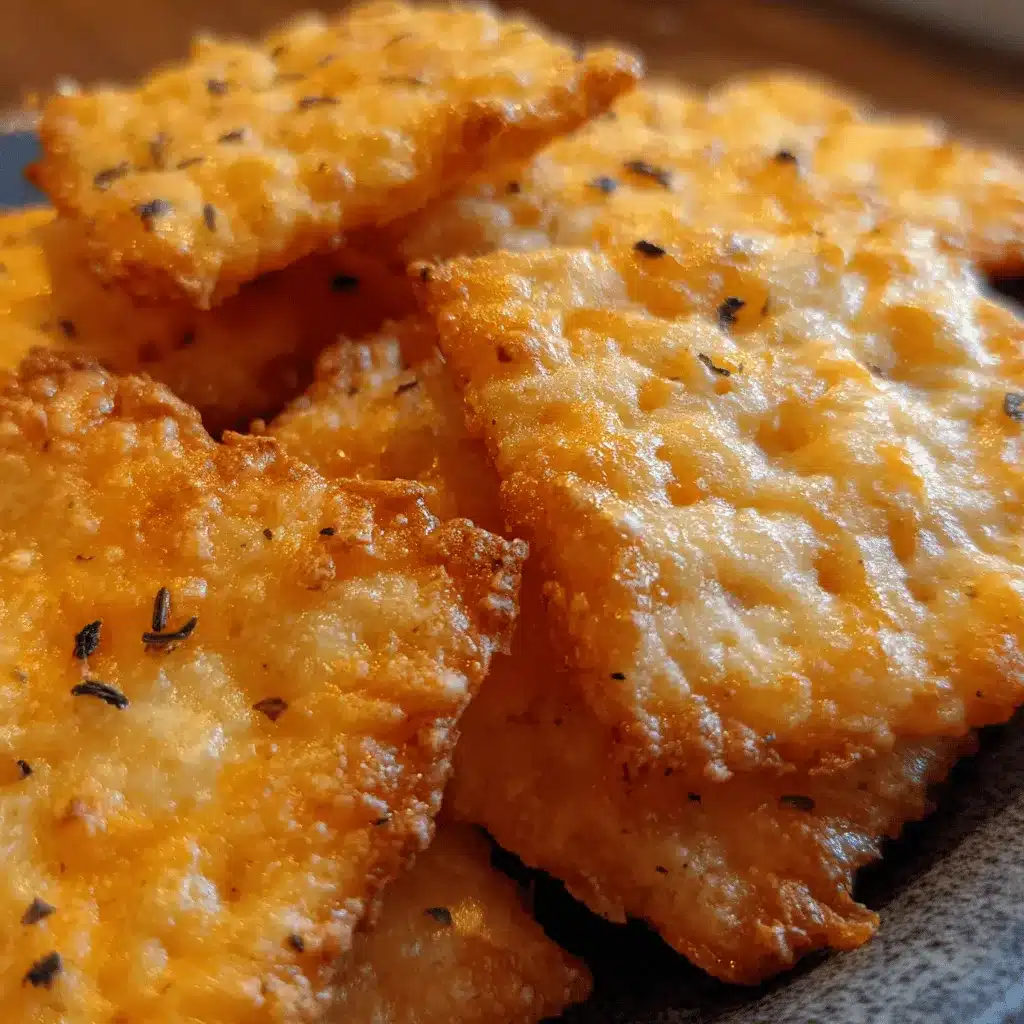 parmesan cottage cheese crackers preparation steps