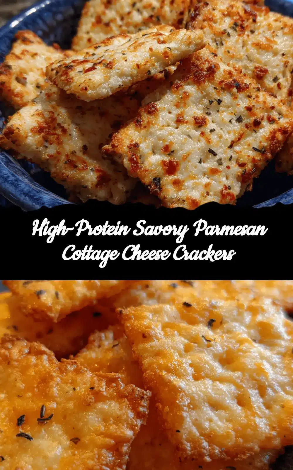 parmesan cottage cheese crackers recipe