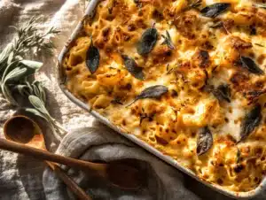 pumpkin Alfredo bake - featured image