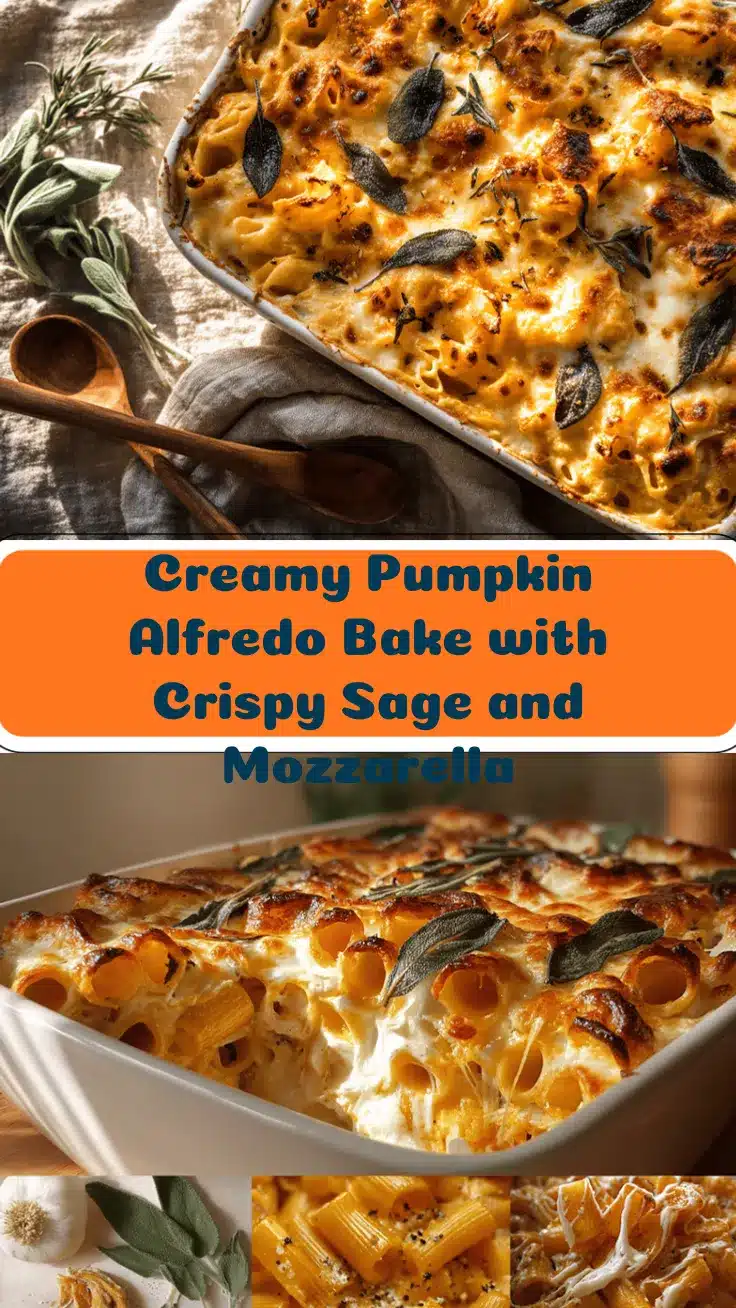 pumpkin Alfredo bake recipe
