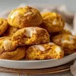 pumpkin cheesecake cookies - featured image