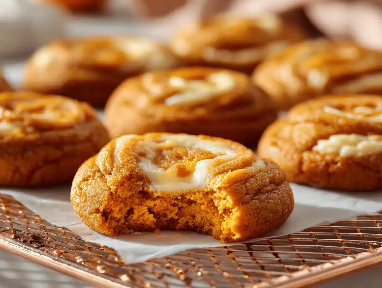 pumpkin cheesecake cookies preparation steps
