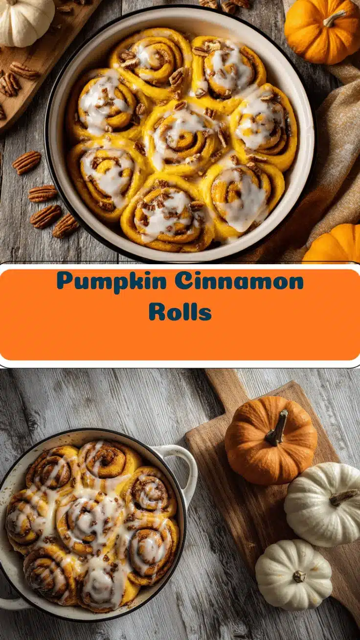 pumpkin cinnamon rolls recipe