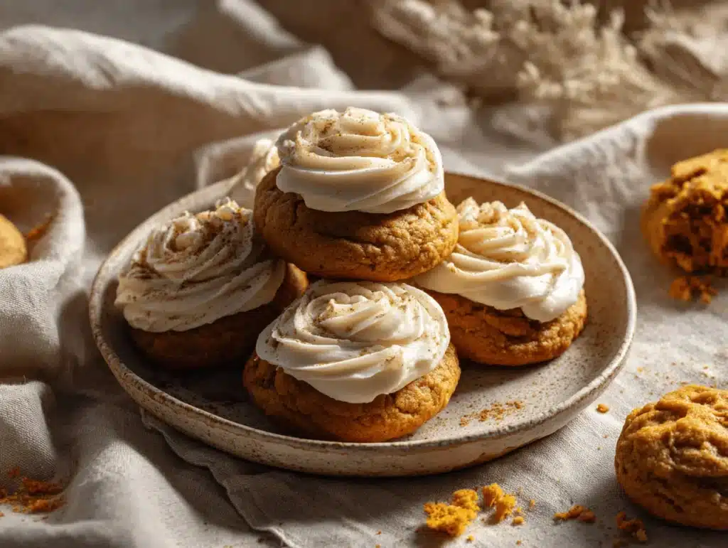 pumpkin cookies recipe - featured image