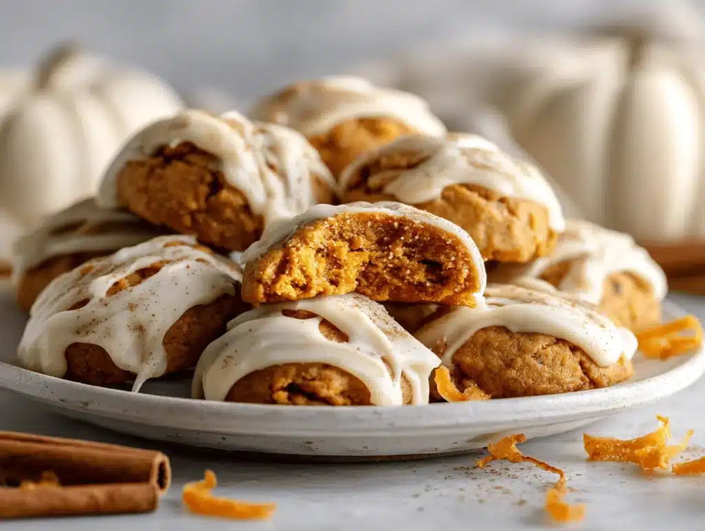 pumpkin cookies recipe - featured image