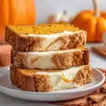 pumpkin cream cheese bread - featured image