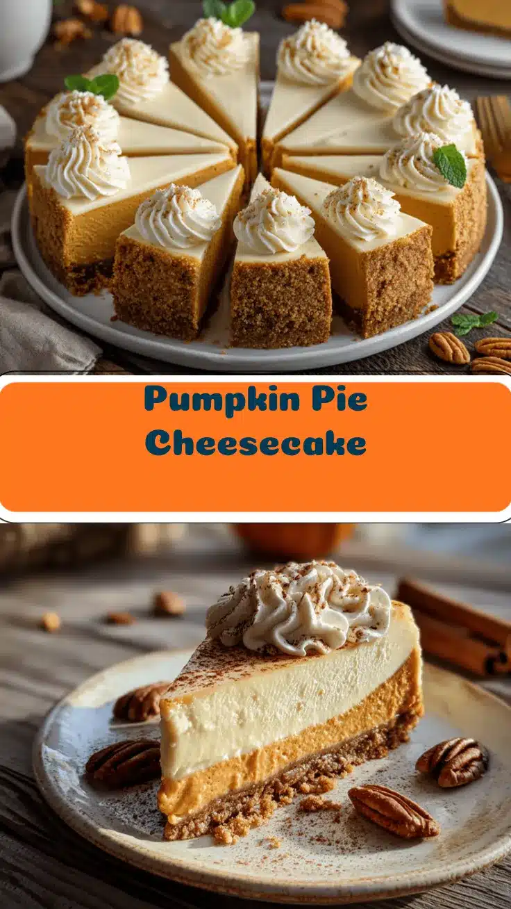 Pumpkin Pie Cheesecake recipe
