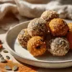 pumpkin protein balls - featured image