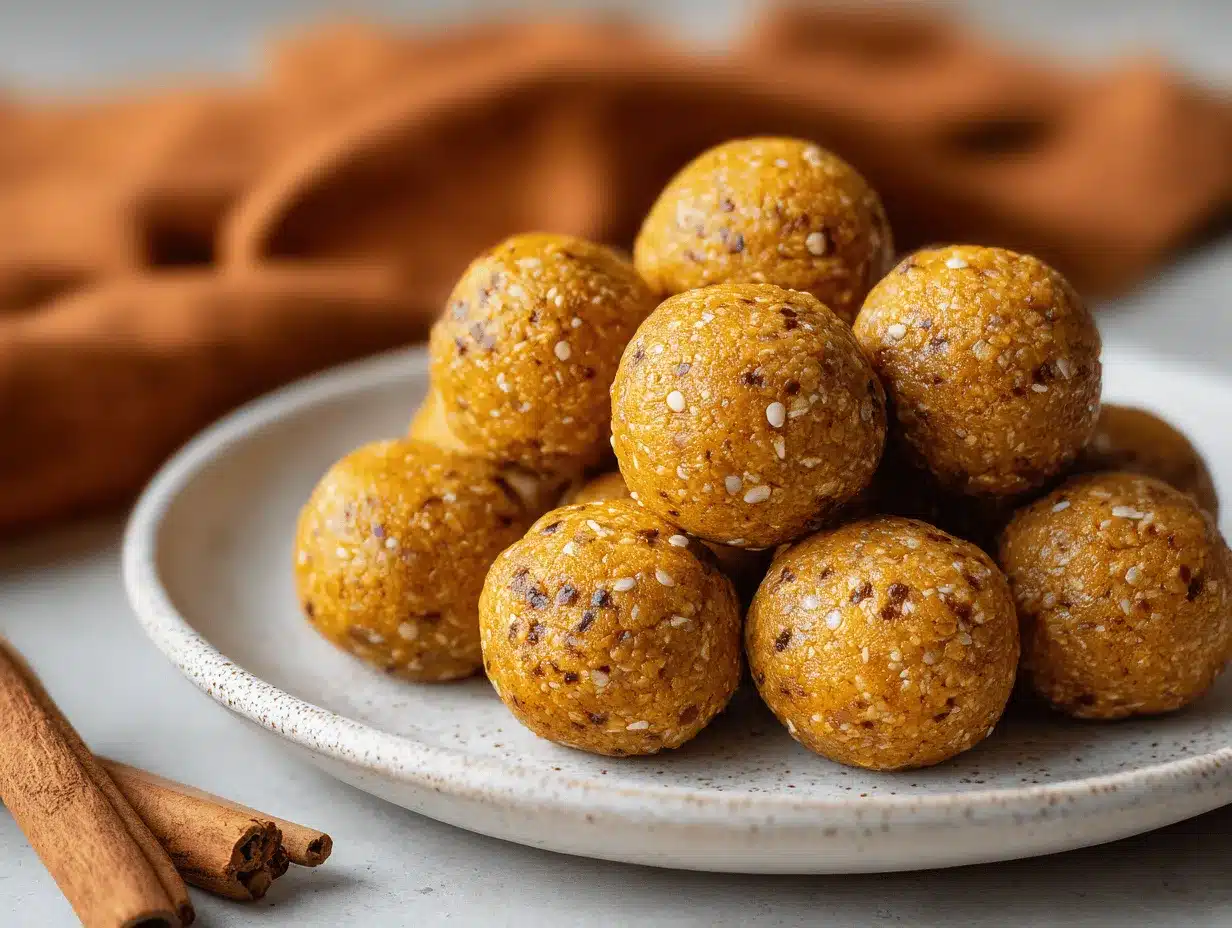 pumpkin protein balls preparation steps