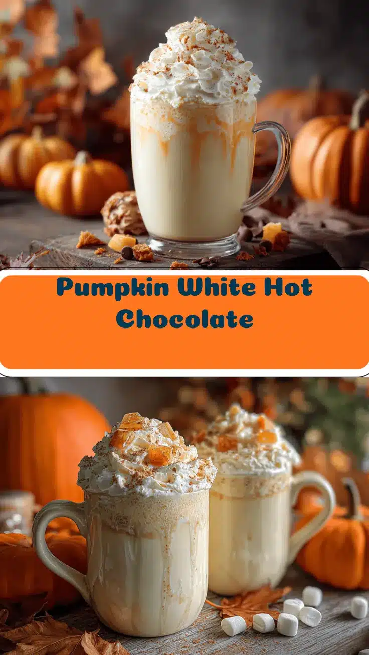 pumpkin white hot chocolate recipe
