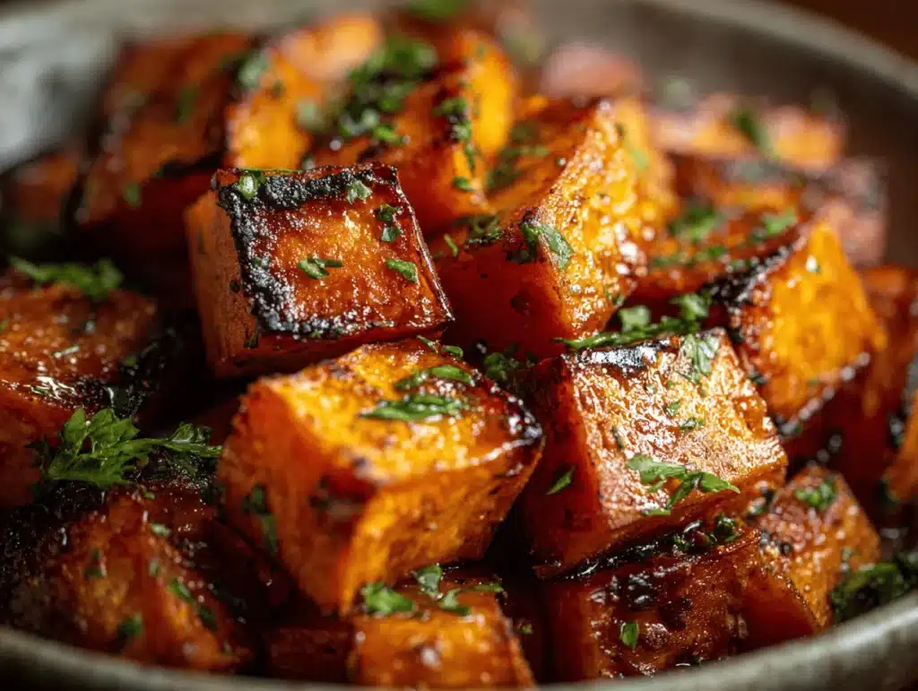 roasted sweet potatoes - featured image