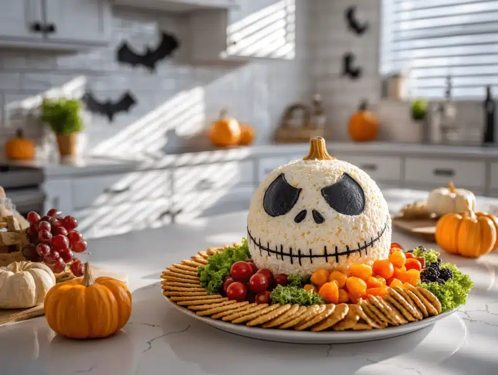 Skellington Cheese Ball - featured image