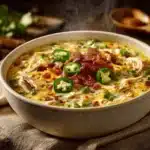 spicy jalapeno popper chicken soup - featured image