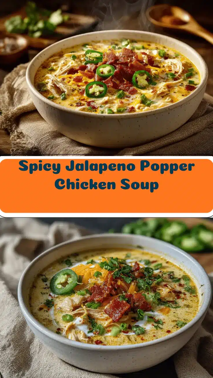 spicy jalapeno popper chicken soup recipe
