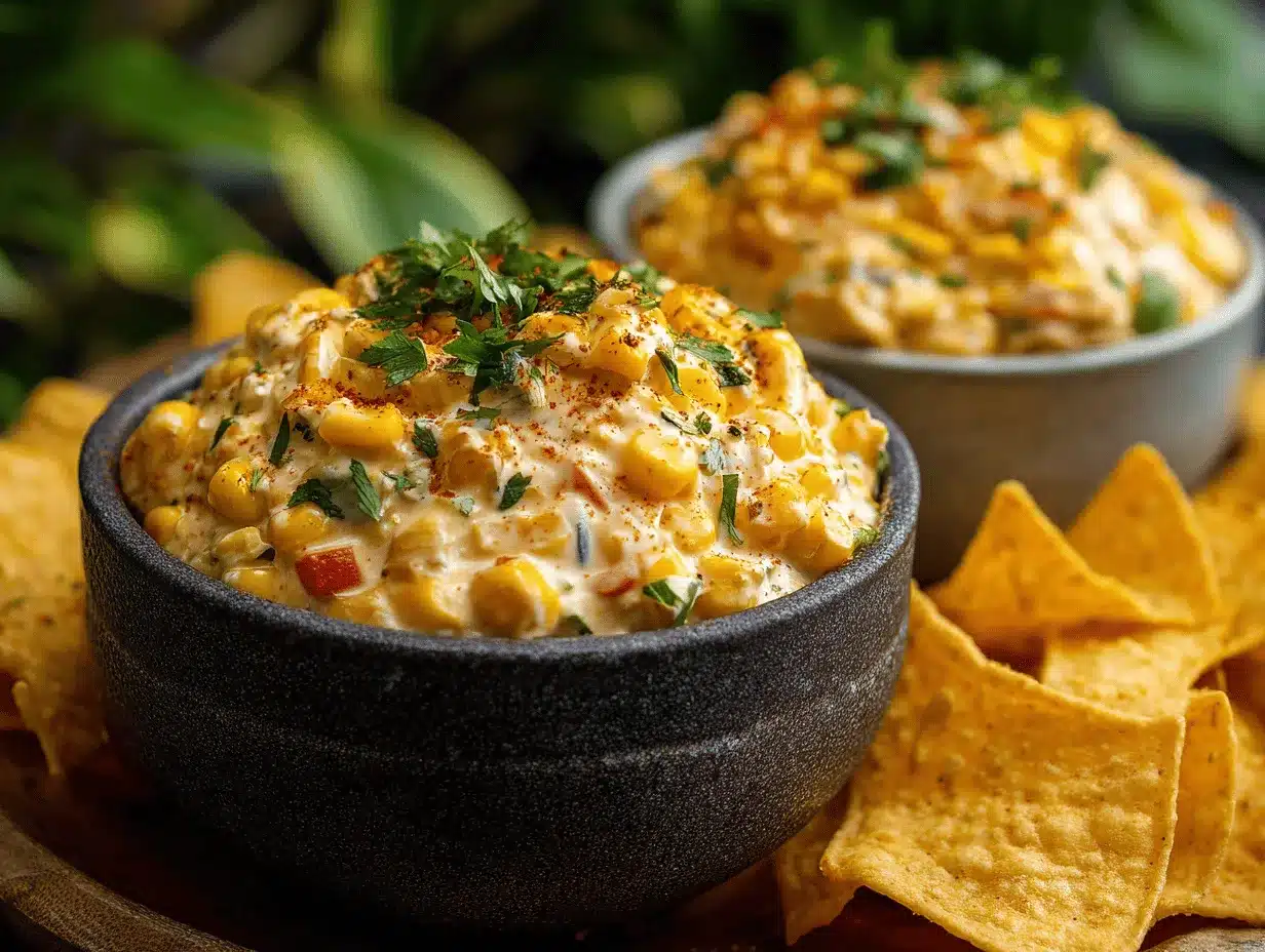 street corn dip preparation steps