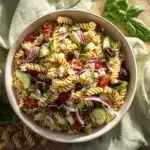summer pasta salad - featured image